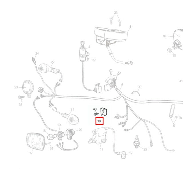 Regulador 12V Rieju RRX Spike 2006