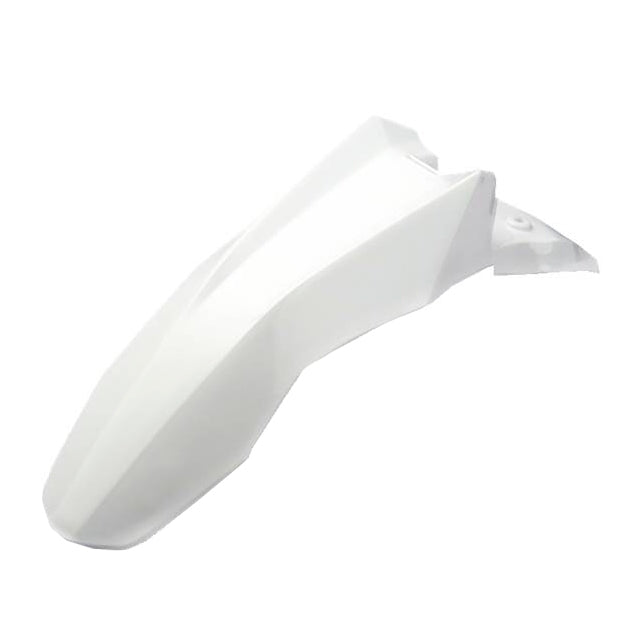 Guardabarros delantero corto Pitbike YCF - Blanco