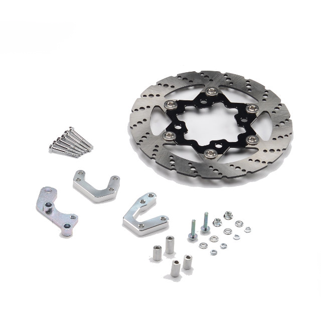 Disco de freno delantero flotante Ø240mm con soportes/tornillos Pitbike YCF