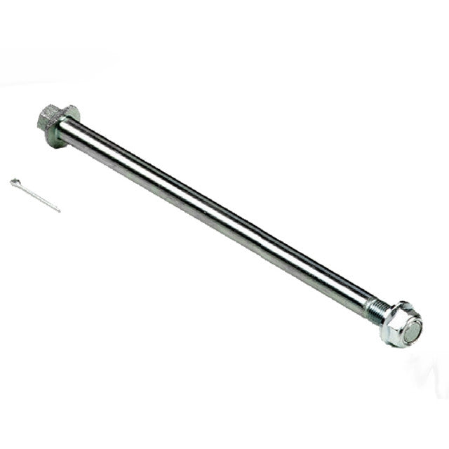 Eje rueda con tuerca M12 L.236mm Pitbike YCF