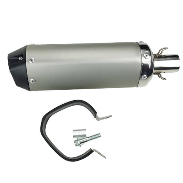 Silenciador de escape Pitbike YCF 50 L.240mm