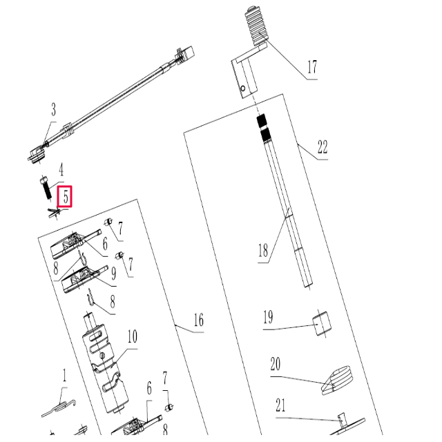 Pletina de contacto punto muerto Pitbike motor 190 Zongshen