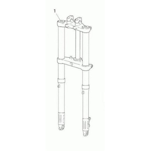 Horquilla completa Rieju MRT 50 2018