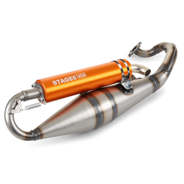 Escape Minarelli Horizontal PRO Replica MK2 Stage6 - Naranja