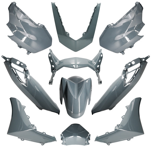Kit de carenados Yamaha Nmax 2021> 10 piezas Gris Nardo (PGD) Allpro