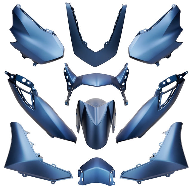 Kit de carenados Yamaha Nmax 2021> 10 piezas Azul-Violeta Mate (MDPBM5) Allpro