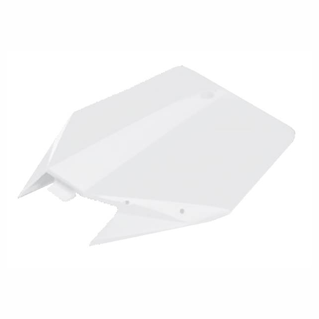 Careta portanúmeros Pitbike YCF Lite/Start/Pilot - Blanco