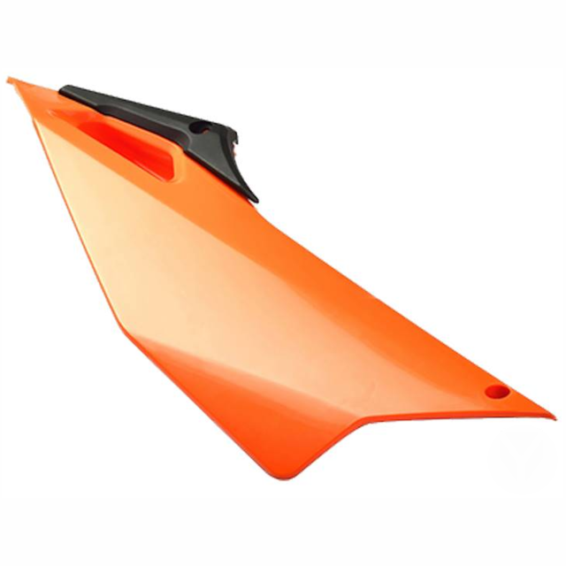 Tapa trasera derecha Pitbike YCF Pilot / Factory - Naranja