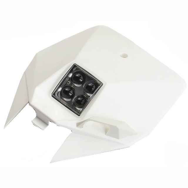 Careta faro Pitbike YCF Bigy >2017 - Blanco