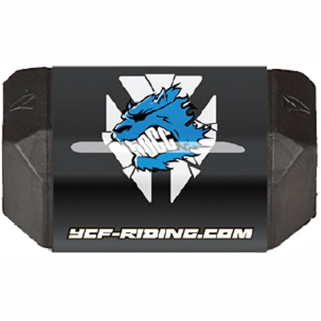 Protector de manillar sin barra Pitbike YCF 50 L=126mm - Negro