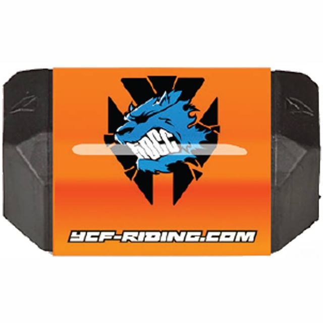 Protector de manillar sin barra Pitbike YCF 50 L=126mm - Naranja