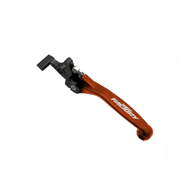 Maneta de freno hidráulico abatible izquierda Pitbike YCF 50 - Naranja