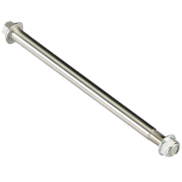 Eje de basculante con tuerca autoblocante M15 L=240mm Pitbike YCF