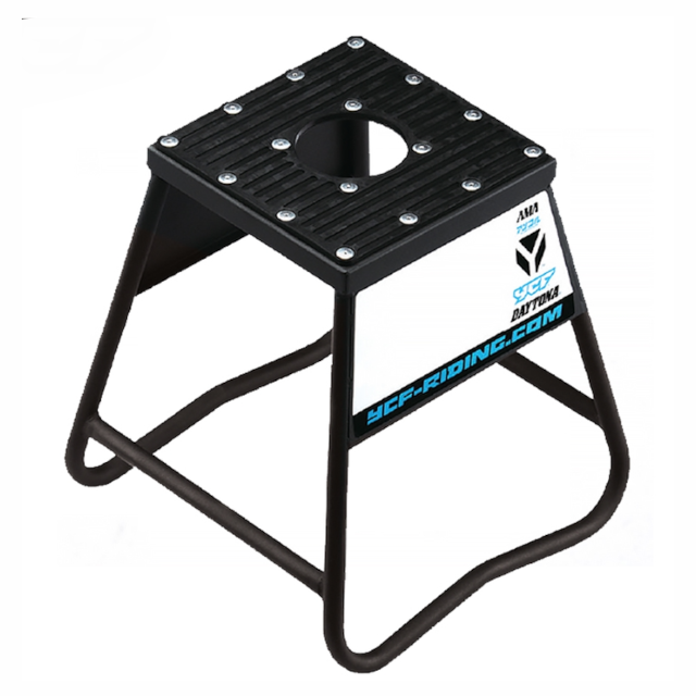 Caballete central competición Alt. 400mm YCF - Negro