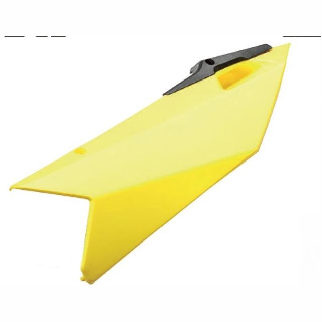 Tapa trasera izquierda Pitbike YCF Bigy >2017 - Amarillo