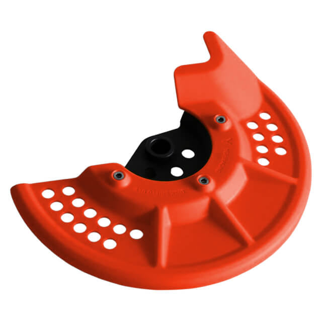 Protector disco freno delantero Pitbike YCF - Naranja