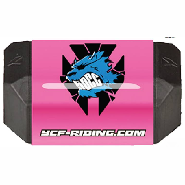 Protector de manillar sin barra Pitbike YCF 50 L=126mm - Rosa