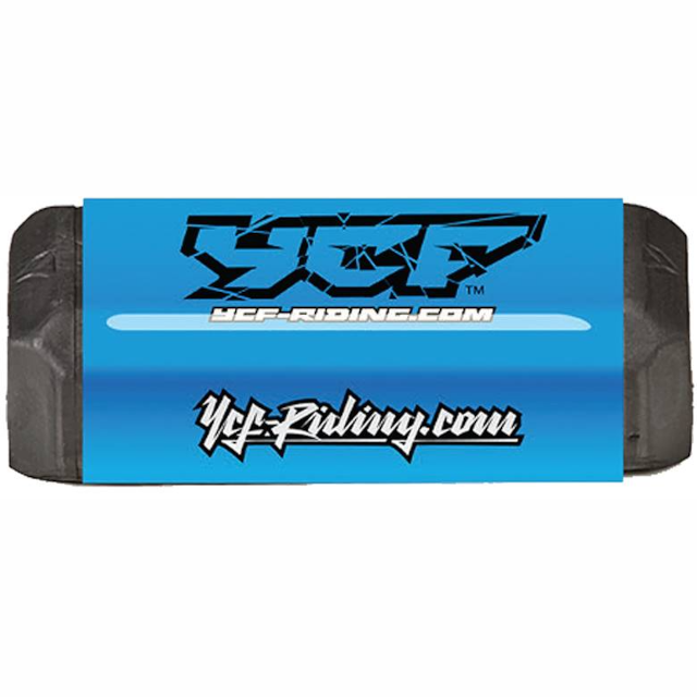 Protector de manillar sin barra Pitbike YCF L=190mm - Azul