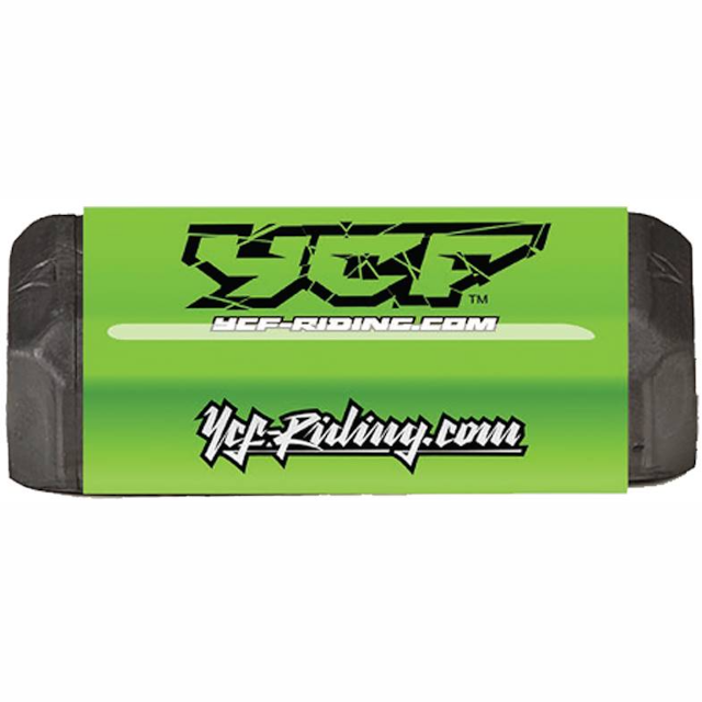 Protector de manillar sin barra Pitbike YCF L=190mm - Verde