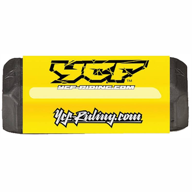 Protector de manillar sin barra Pitbike YCF L=190mm - Amarillo