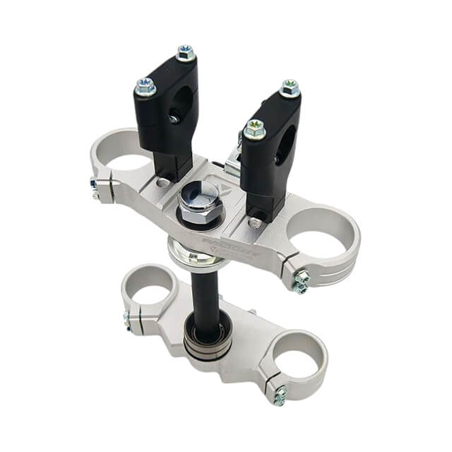 Tija completa de aluminio CNC 48/48 170mm Pitbike YCF Factory SP3 - Gris