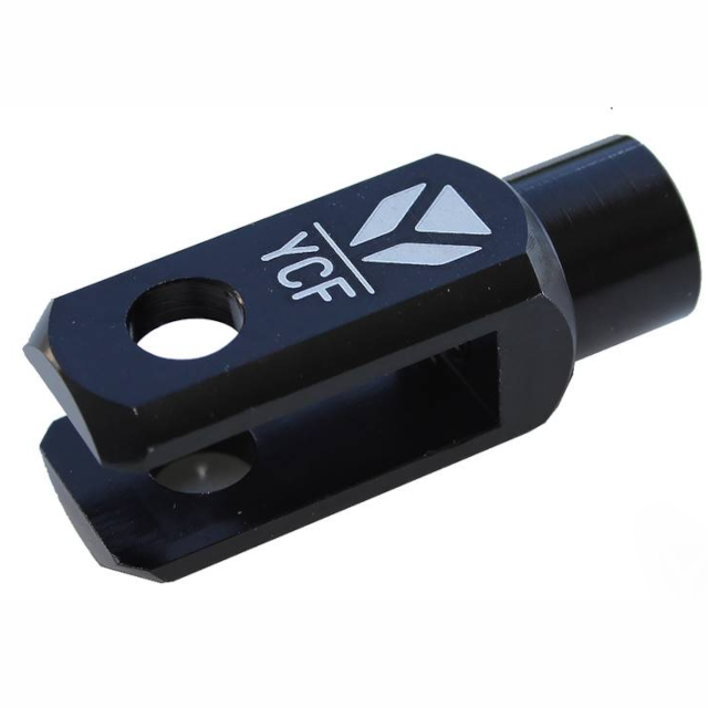 Horquilla pedal de freno aluminio CNC Pitbike YCF Factory - Negro