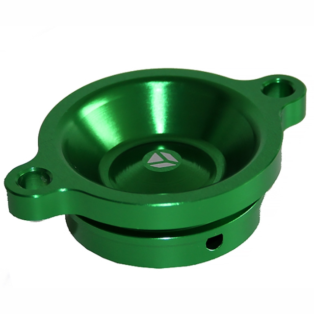 Tapa filtro de aceite motor Daytona y ZS 190 CNC Verde YCF Factory