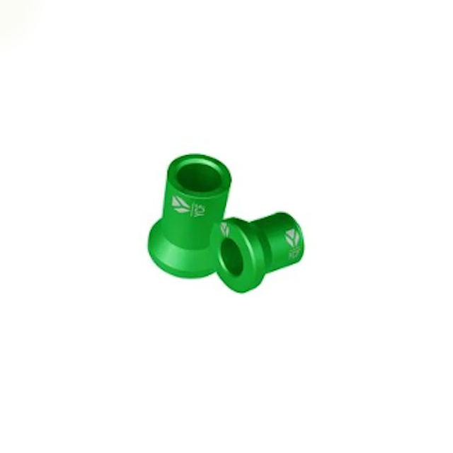 Casquillos CNC rueda trasera Pitbike YCF - Verde