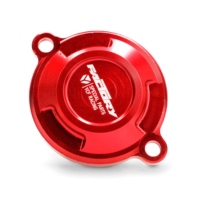 Tapa filtro de aceite 150 CRF/KLX Pitbike YCF - Rojo