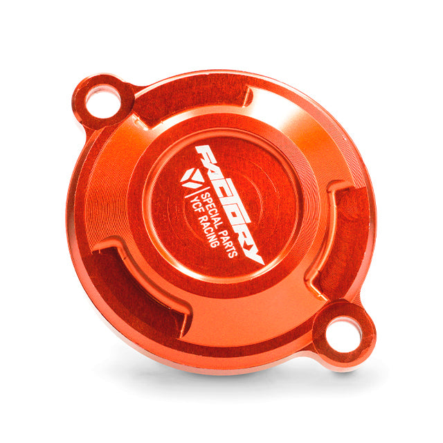 Tapa filtro de aceite motor YX 150/160 CRF/KLX Pitbike YCF - Naranja