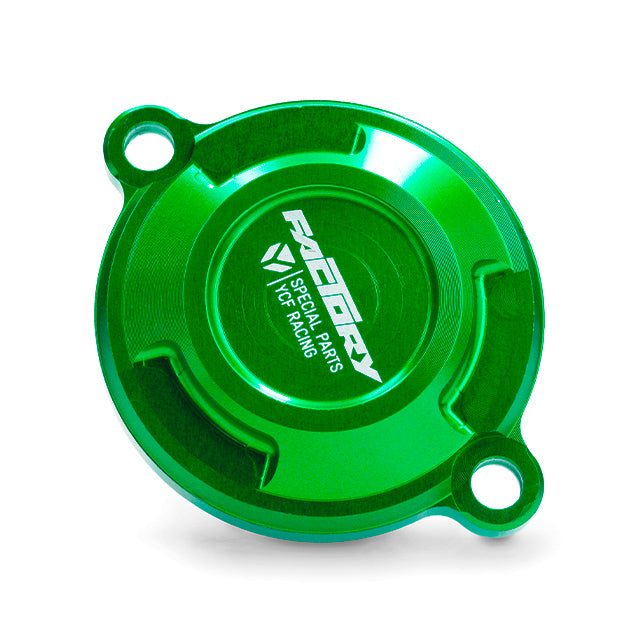 Tapa filtro de aceite motor YX 150/160 CRF/KLX Pitbike YCF- Verde