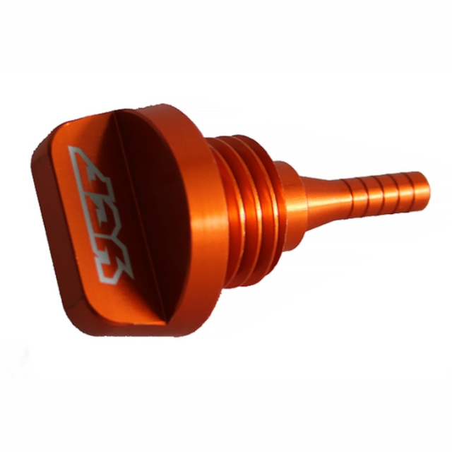 Varilla de aceite corta CNC Naranja YCF