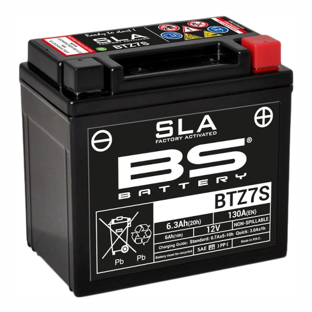 Batería BTZ7S-BS Pitbike YCF Bigy 190 ZE
