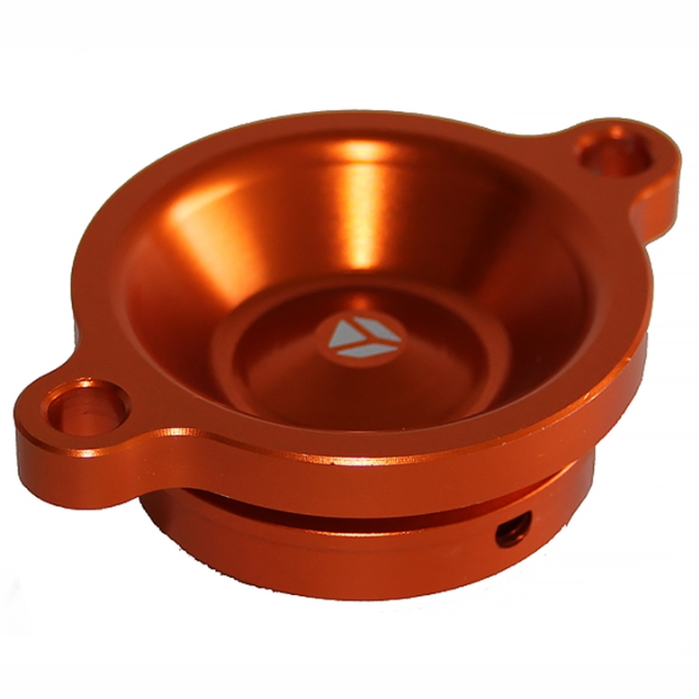 Tapa filtro de aceite motor Daytona y ZS 190 CNC Naranja YCF Factory