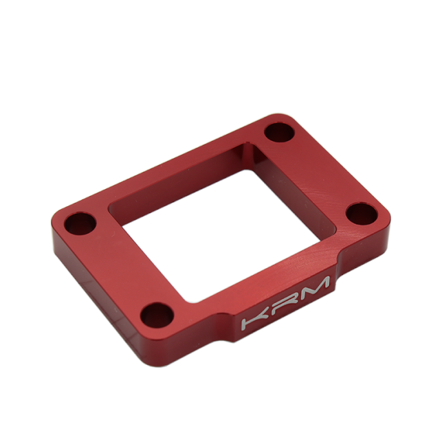 Suplemento caja de laminas Minarelli AM6 10mm KRM - Rojo