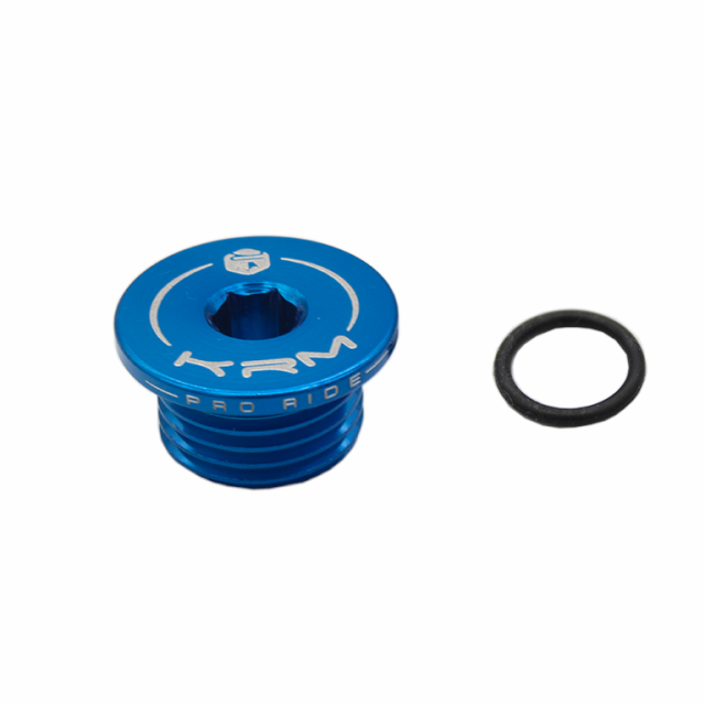 Tapón aceite Derbi KRM - Azul