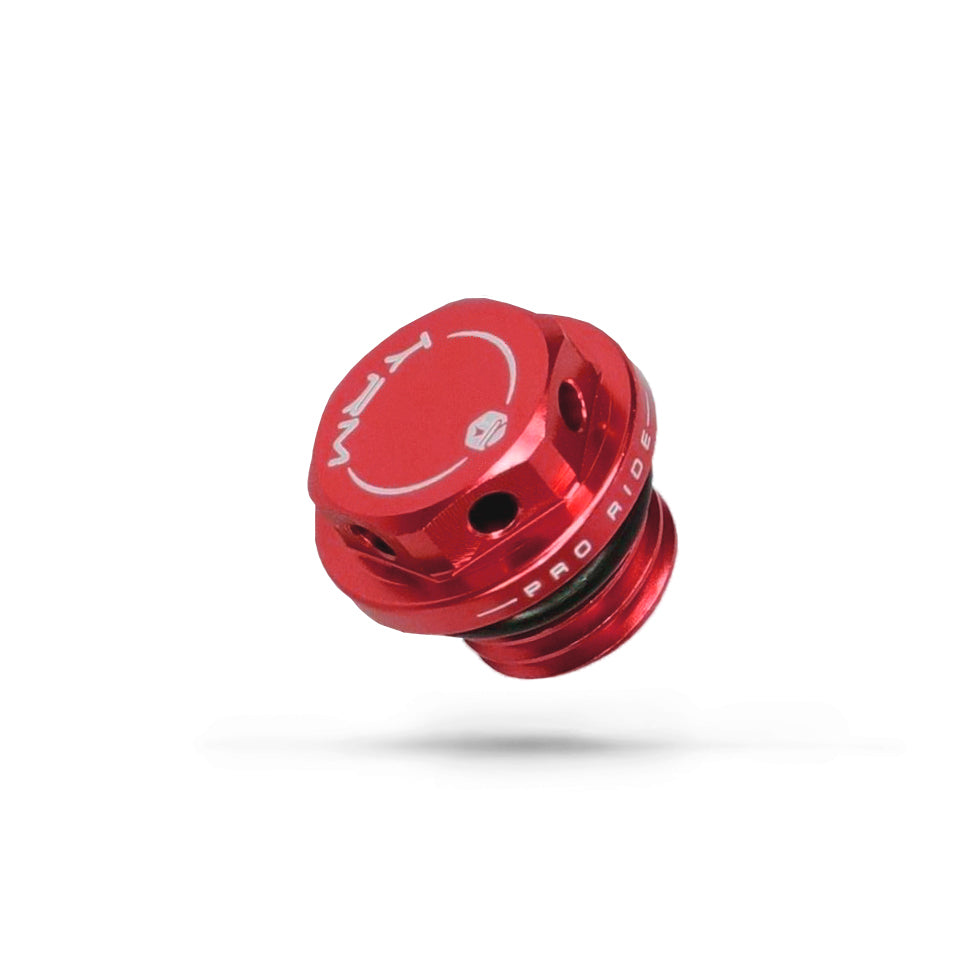 Tapón aceite Minarelli AM6 KRM - Rojo