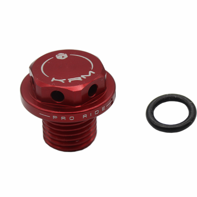 Tapón de aceite Minarelli Scooter KRM - Rojo