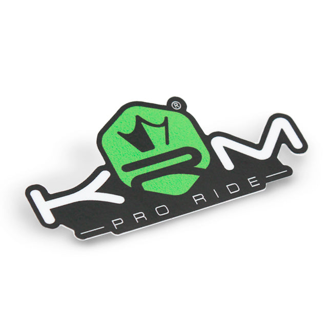 Pegatina KRM Pro Ride 8x4cm - Verde