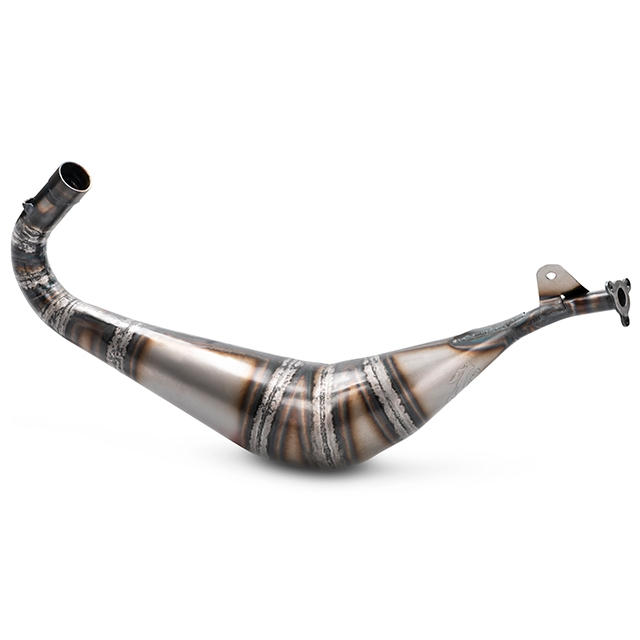 Bufanda de escape VOCA Racing BigBore DT 100cc, Yamaha DT80LC, Italkit-VOCA 100cc, Carbon