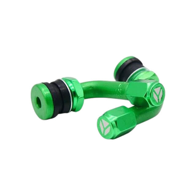 Válvulas neumático CNC 90º Verde 2u YCF