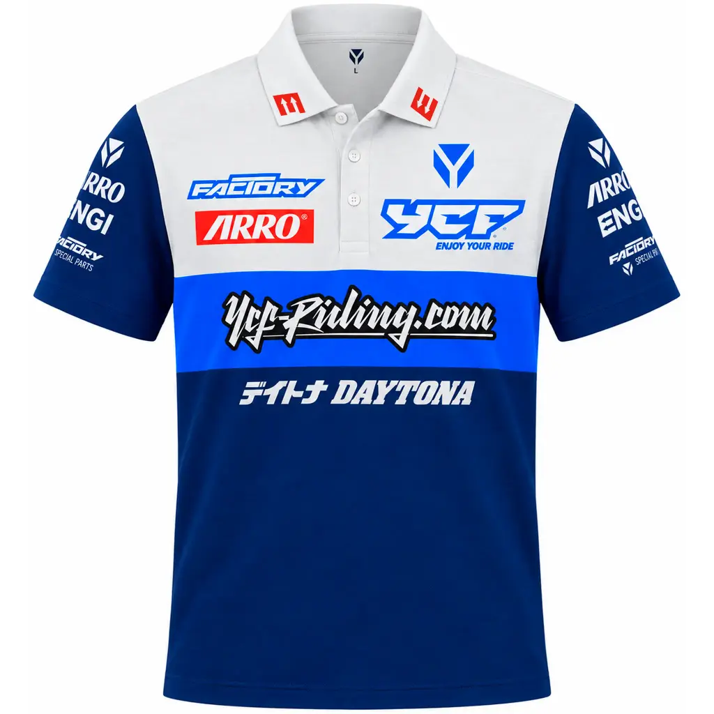 Polo racing YCF Azul 2022 talla S