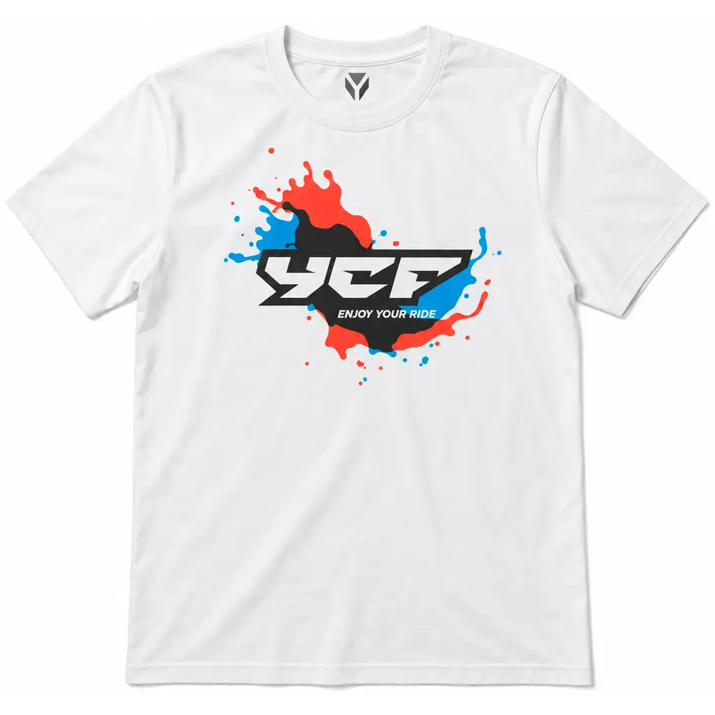 Camiseta YCF Blanca 2022 hombre talla XXL