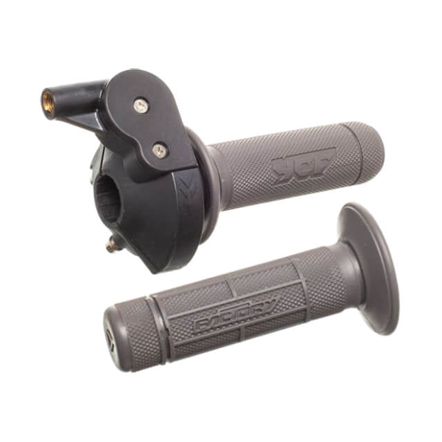 Mando de gas rápido con puños Pitbike YCF 2020 Gris