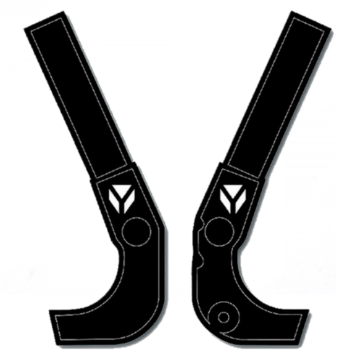 [FGKP-BK] Adhesivos chasis Pitbike YCF Pilot Negro