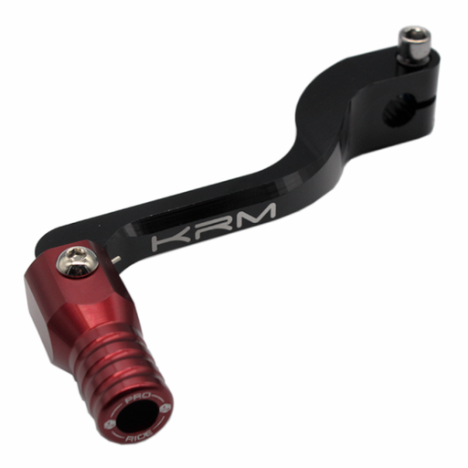 [KR326F] Pedal de cambio plegable Derbi KRM - Negro/Rojo