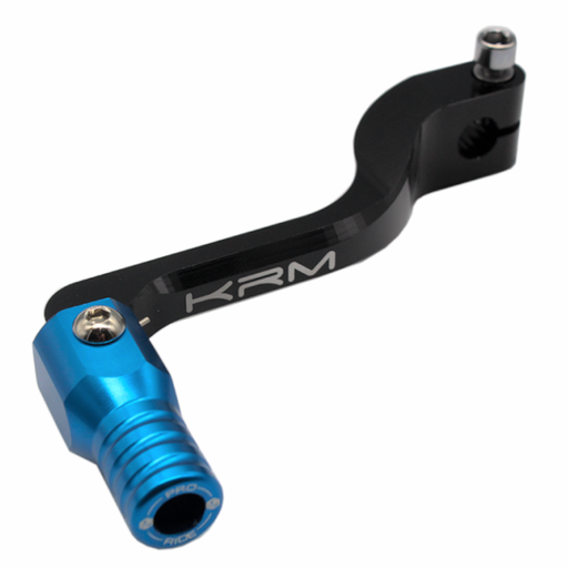 [KR327F] Pedal de cambio plegable Derbi KRM - Negro/Azul