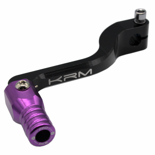 [KR577F] Pedal de cambio plegable Derbi KRM - Negro/Violeta