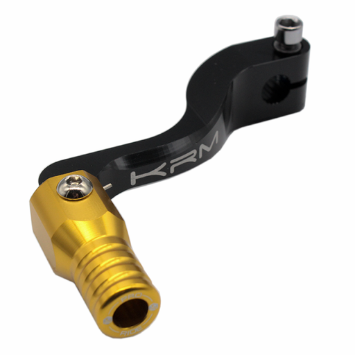 [KR334F] Pedal de cambio plegable AM6 KRM - Negro/Oro