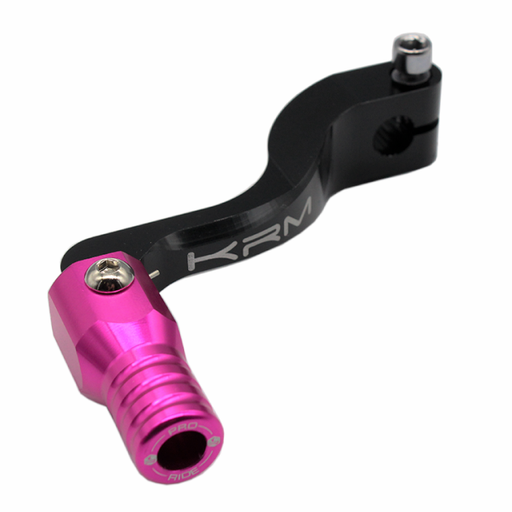 [KR335F] Pedal de cambio plegable AM6 KRM - Negro/Rosa